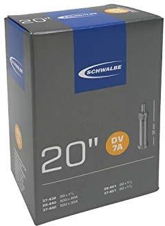 Schwalbe Dv7A 28 37-438 451 Ek Dętka Rowerowa Długość 32mm Czarny 20