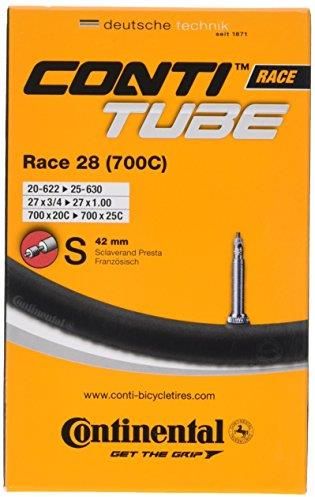 Continental Race 28 700x20-25c - Tubos Interiores Para Bicicleta, Válvula Presta De 1.654 In De Largo, Paquete De 2 - Foto 4