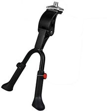 Béquille Centrale De Vélo Réglable RMS - Pour Cadres 24 à 28 Pouces, Attache Au Cadre, Noire