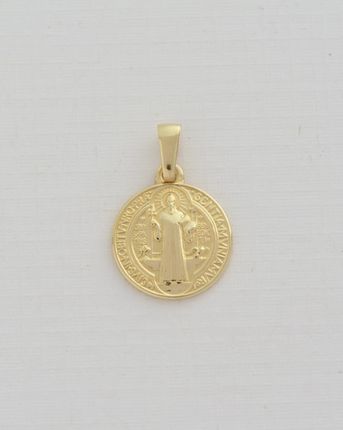 Złoty Medalik św. Benedykt