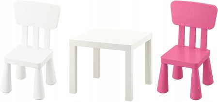Ikea Zestaw Stolik Lack 2 Krzesełka Mammut