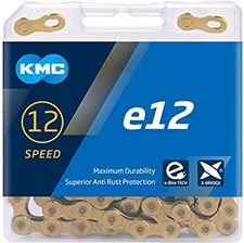 Kmc E12 12 Speed Ebike Łańcuszek Ti N Złoty 130 Ogniw