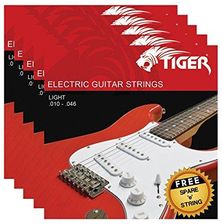 TIGER EGS-5-L | Struny do gitary elektrycznej | Light 10-46 (0.010-0.046) | 5 zestawów