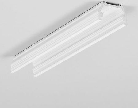 Profil aluminiowy LED UNI12 biały malowany z kloszem - 3mb