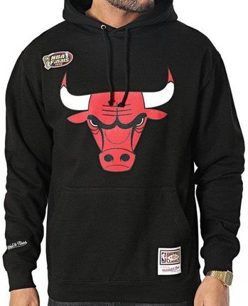 Mitchell &amp; Ness bluza męska Chicago Bulls Team Logo Hoody HDSSINTL1050-CBUBLCK