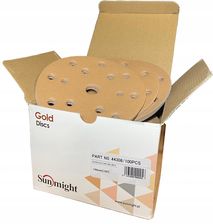 Zdjęcie Sunmight Gold Papier Ścierny Krążek 150Mm P40 44303 - Jasło