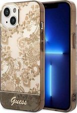 Guess Etui Guess Guhcp14Mhgplhc Apple Iphone 14 Plus Ochre Hardcase Porcelain Collection