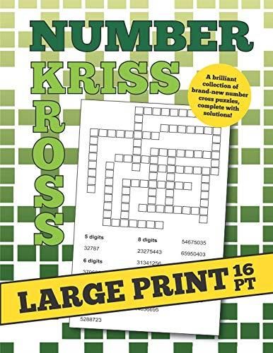 Large Print Number Kriss Kross - Literatura obcojęzyczna - Ceny i ...