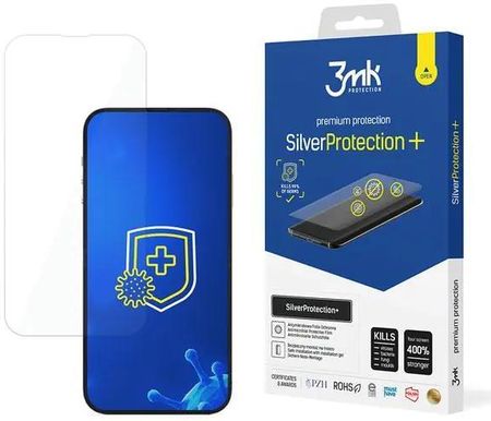 3Mk Silver Protect+ Iphone 14 Plus /14 Pro Max 6,7" Folia Antymikrobowa Montowana Na Mokro