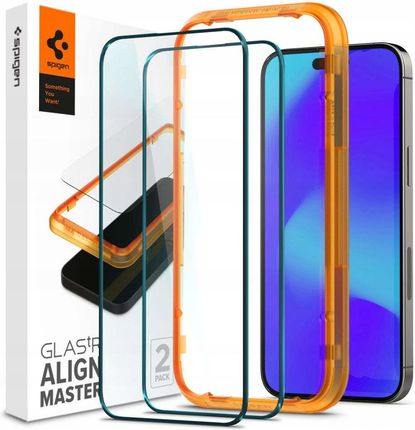 2X Szkło Hartowane Spigen Alm Glass Fc Do Apple Iphone