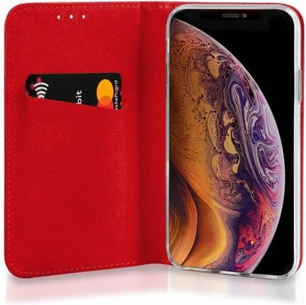 Kabura Magnet Book Do Xiaomi Redmi 10C 4G Czerwony