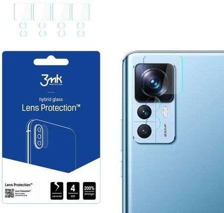 Szkło Hybrydowe Na Obiektyw Aparatu 3Mk Lens Protect Xiaomi 12T/12T Pro [4 Pack]