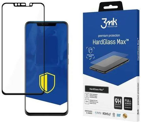 3Mk Hardglass Max Huawei Mate 20 Pro Czarny/Black, Fullscreen Glass