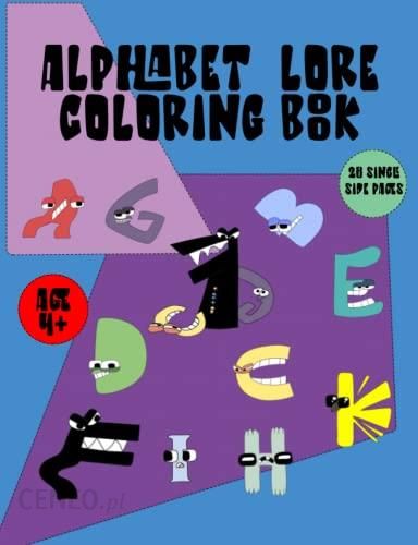 alphabet lore coloring book : alphabet lore activity coloring book easter  for kids ages 3-5 , 4-8 ,7-9 , 8-12 , 2-4, Fun Coloring Book with All  Characters