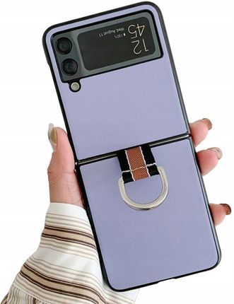 Etui Case Cover Lawendowy Do Galaxy Z Flip 3 5G