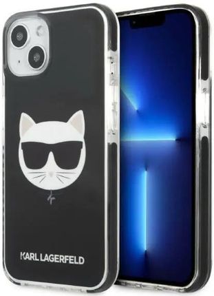 Karl Lagerfeld Klhcp13Stpeck Iphone 13 Mini 5,4" Hardcase Czarny/Black Choupette Head