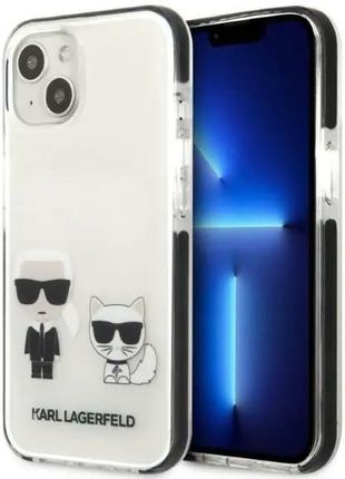 Karl Lagerfeld Klhcp13Mtpekcw Iphone 13 6,1" Hardcase Biały/White Karl&Choupette