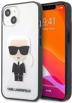 Karl Lagerfeld Klhcp13Shikck Iphone 13 Mini 5,4" Transparent Ikonik Karl