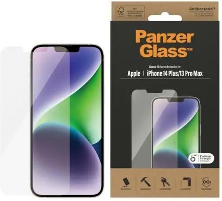 Panzerglass Classic Fit Iphone 14 Plus / 13 Pro Max 6,7" Screen Protection Antibacterial 2769