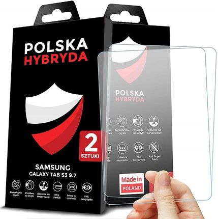 2Szt Szkło Hybrydowe Do Samsung Galaxy Tab S3 9.7