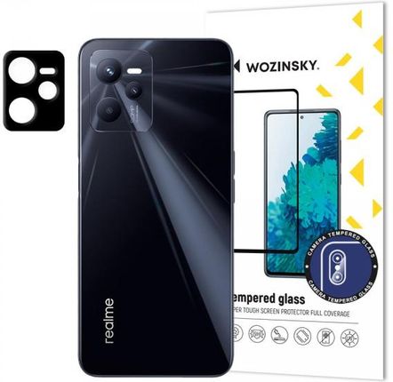 Wozinsky Full Camera Glass Szkło Hartowane 9H Na Cały Aparat Kamerę Realme C35