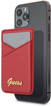 Zestaw Guess Gubpp13Lh4Eacsk Case+ Charger Iphone 13 Pro Czarny/Black Hard Case 4G Print Magsafe