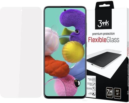 Szkło 3Mk Flexible Glass 7H Do Samsung Galaxy A71