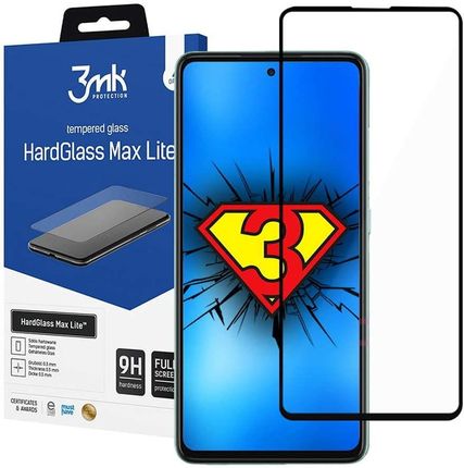 Szkło Hartowane 3Mk Hardglass Max Lite Do Samsung Galaxy A52/ A52 5G Black