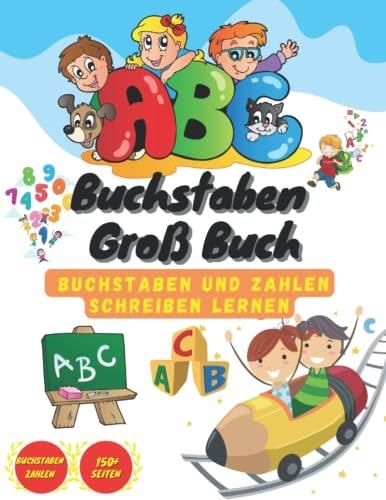 ABC Buchstaben Groß Buch: Erste Groß- Und Kleinbuchstaben Von A Bis Z ...