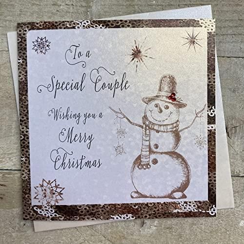 White Cotton Cards Album Portafoto Argento "Toys Tiny" Per Nonni, Con 16 Tasche Per 32 Foto, Rifinito A Mano Con Strass, In Scatola Regalo