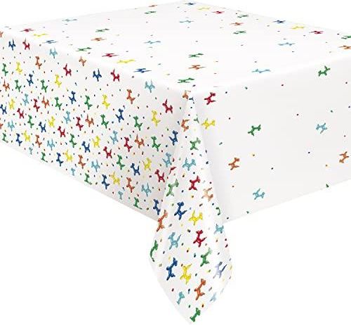 Unique Party 72493 - Tovaglia in Plastica - 2,13 m x 1,37 m