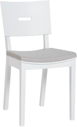 VOX Krzesło Tapicerowane Simple biały
