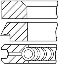 Zdjęcie Goetze Engine Pierścienie Tłokowe 0850310010 - Kraków
