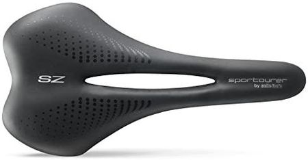 Selle Italia Sportourer By Sz Flow Miękkie Siodełko Rowerowe Czarne