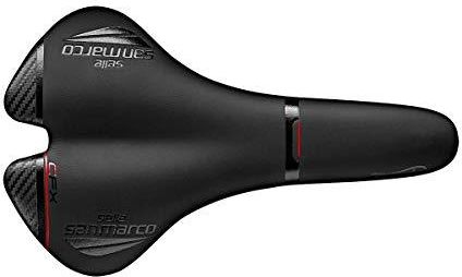 Selle San Marco Aspide Pełne Dopasowanie Carbon Fx Siodło Czarne Szerokie L1