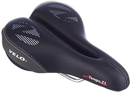 Velo Mężczyźni Tempo Z1 Siodełko Trekkingowe Czarne 260x170mm