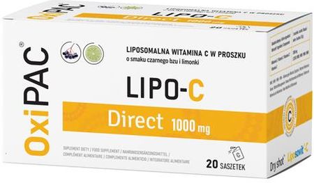 OxiPAC Lipo-C Direct 1000mg witaminy C 20sasz