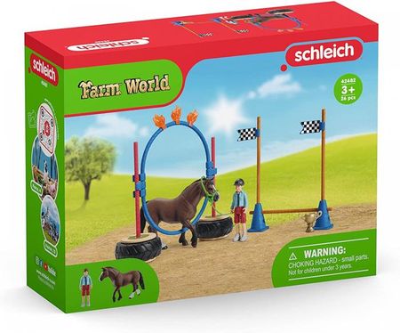 Schleich Farm World Pony Agility Race Play Figure