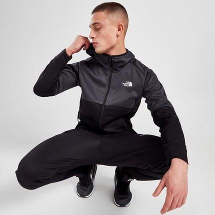 THE NORTH FACE Z KAPTUREM TEK FULL ZIP HOODIE SZARY