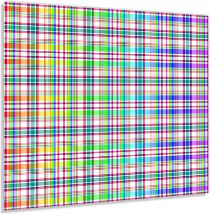 Alasta Panel Szklany Hartowany 70x60 Siatka Kolorów