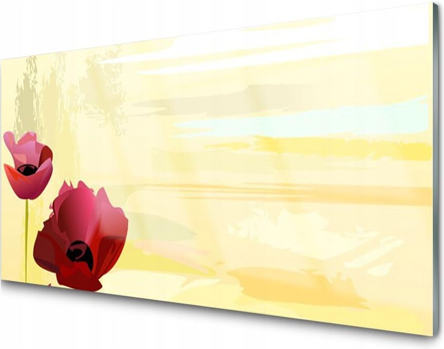 Tulup Tableau Sur Verre Trempé Image 100x50 - Orchidée