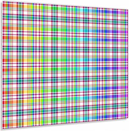 Alasta Panel Szklany Hartowany 60x50 Siatka Kolorów