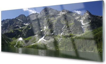 Tulup Panel Szklany Do Kuchni Góry Jezioro Las 125x50 PLPK125X50NN5111712