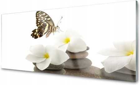 Coloray Panel Szklany Dekor Motyl Kwiat 140x70 PLPK140X70NN43774387