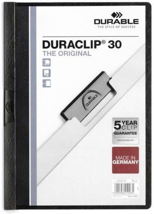 Durable Folder Z Teczkami Duraclip 30 A4 Czarny 25 Części