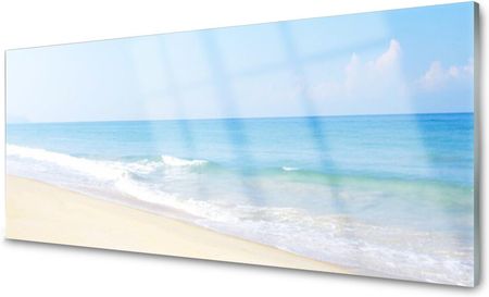 Tulup Panel Szklany Do Kuchni Plaża Morze 125x50 PLPK125X50NN5838209
