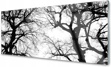 Coloray Panel Szklany Płytka Drzewa Czarno-Biały 140x70 PLPK140X70NN9948553