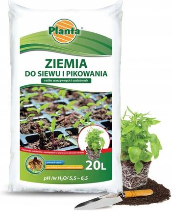 Ziemia Do Wysiewu I Pikowania 20L Planta Pod Zioła