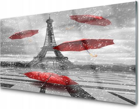 Tulup Panel Szklany Płytka Wieża Eiffla Paryż 140x70 PLPK140X70NN71001631