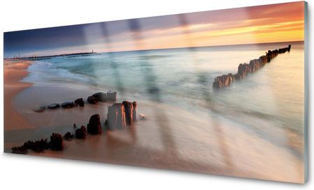 Coloray Lacobel Panel Szklany Foto Ocean Woda Plaża 140x70 PLPK140X70NN27723346